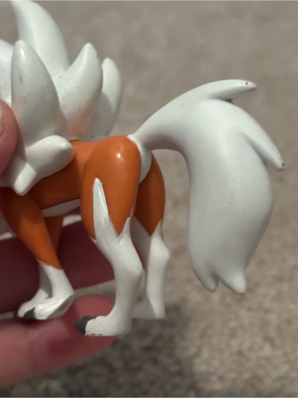 Pokemon Tomy Moncolle Lycanroc Dusk Form Action Figure Articulated Toy Battle